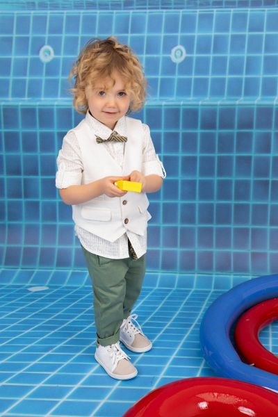 bbbbbbbbbbΒαπτιστικά ρούχα για αγόρι Bambolino Francis