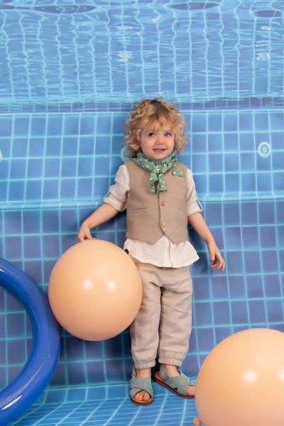 bbbbbbbbbbΒαπτιστικά ρούχα για αγόρι Bambolino Junior