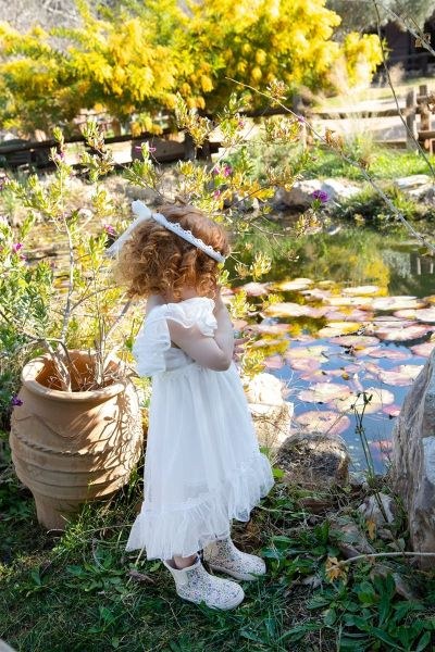 bbbbbbbbbbΒαπτιστικά ρούχα για κορίτσι Bambolino Melody