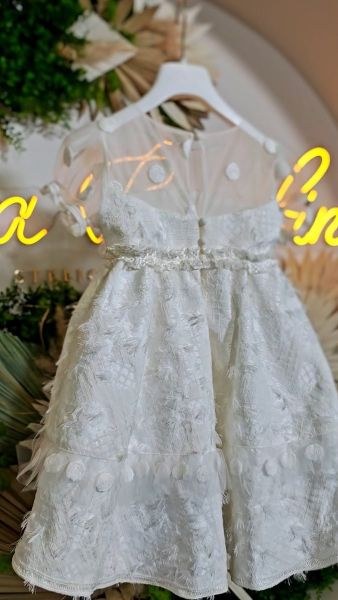 bbbbbbbbbbΧειμωνιάτικα βαπτιστικά ρούχα για κορίτσι Stova Bambini AW 24/25 G2