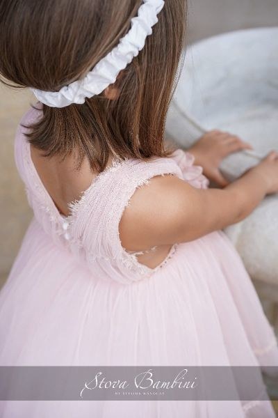 bbbbbbbbbbΒαπτιστικά ρούχα για κορίτσι Stova Bambini SS24 G13