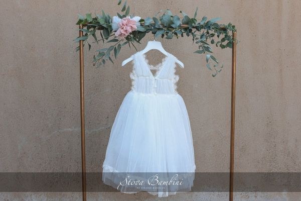 bbbbbbbbbbΒαπτιστικά ρούχα για κορίτσι Stova Bambini SS24 G13