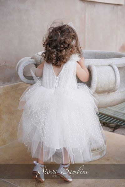 bbbbbbbbbbΒαπτιστικά ρούχα για κορίτσι Stova Bambini SS24 G31