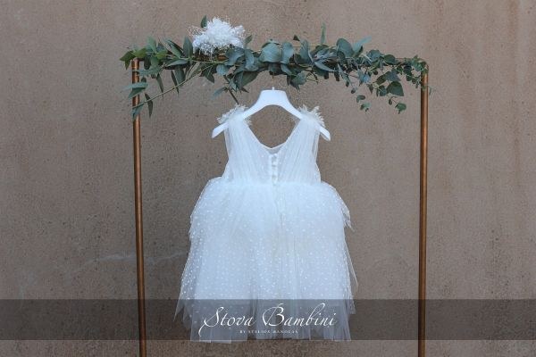 bbbbbbbbbbΒαπτιστικά ρούχα για κορίτσι Stova Bambini SS24 G31