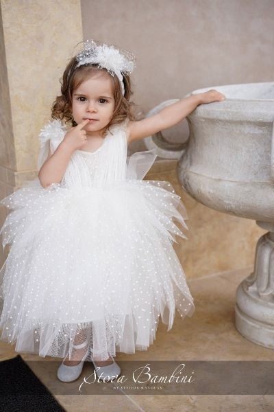 bbbbbbbbbbΒαπτιστικά ρούχα για κορίτσι Stova Bambini SS24 G31