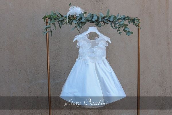 bbbbbbbbbbΒαπτιστικά ρούχα για κορίτσι Stova Bambini SS24 G33