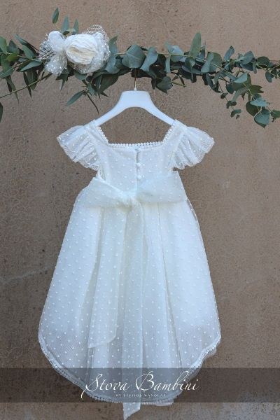 bbbbbbbbbbΒαπτιστικά ρούχα για κορίτσι Stova Bambini SS24 G34