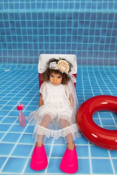 bbbbbbbbbbΒαπτιστικά ρούχα για κορίτσι Bambolino Theofania