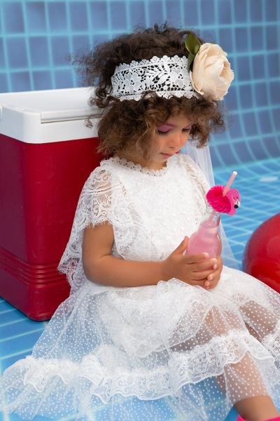 bbbbbbbbbbΒαπτιστικά ρούχα για κορίτσι Bambolino Theofania