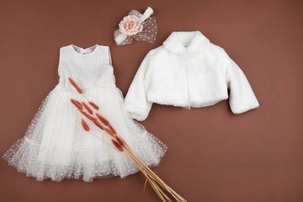 bbbbbbbbbbΒαπτιστικά πανωφόρια Bambolino Silvana