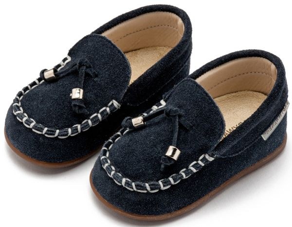 bbbbbbbbbbβαπτιστικά παπούτσια Καστόρινο Δετό Loafer σε μπλε Χρώμα