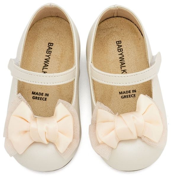 bbbbbbbbbbΒαπτιστικά παπούτσια για κορίτσι Babywalker BS.3599