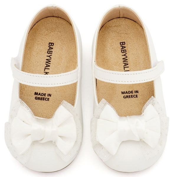 bbbbbbbbbbΒαπτιστικά παπούτσια για κορίτσι Babywalker BS.3599