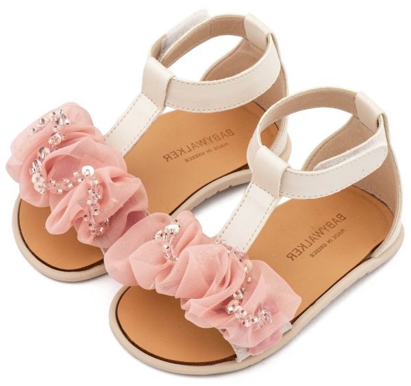 bbbbbbbbbbΒαπτιστικά παπούτσια για κορίτσι Babywalker BS.3601