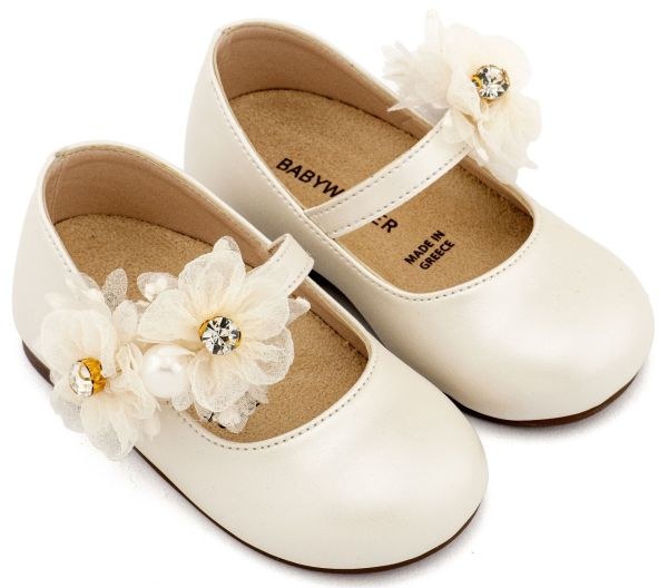 bbbbbbbbbbΒαπτιστικά παπούτσια για κορίτσι Babywalker BS.3604