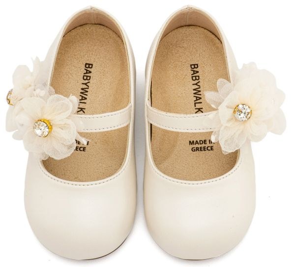 bbbbbbbbbbΒαπτιστικά παπούτσια για κορίτσι Babywalker BS.3604