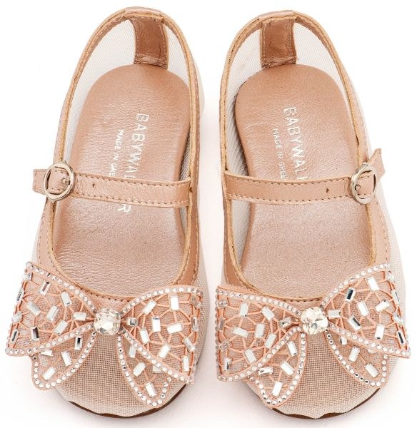 bbbbbbbbbbΒαπτιστικά παπούτσια για κορίτσι Babywalker EXC.5903