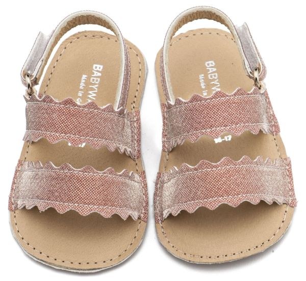 bbbbbbbbbbΒαπτιστικά παπούτσια για κορίτσι Babywalker MI.1659 