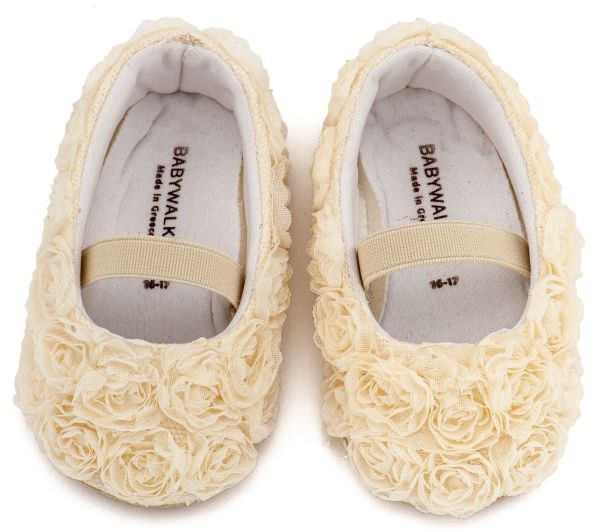 bbbbbbbbbbΒαπτιστικά παπούτσια για κορίτσι Babywalker MI.1660