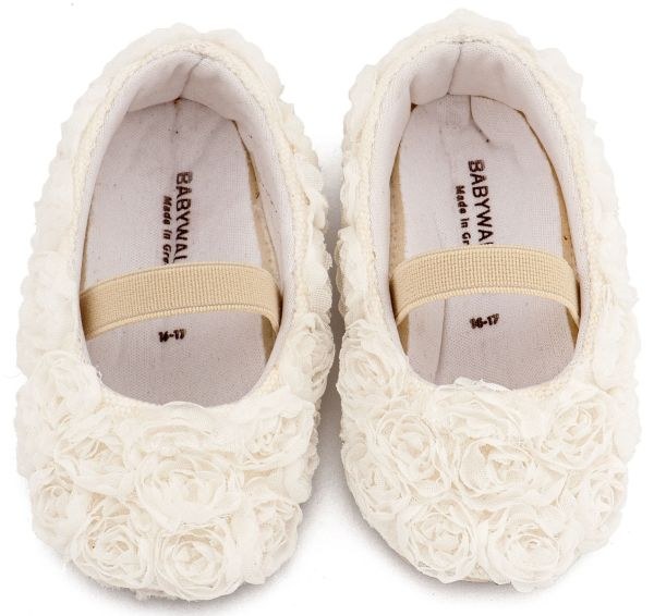 bbbbbbbbbbΒαπτιστικά παπούτσια για κορίτσι Babywalker MI.1660