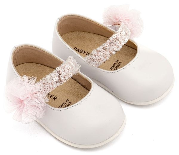 bbbbbbbbbbΒαπτιστικά παπούτσια για κορίτσι Babywalker PRI.2657