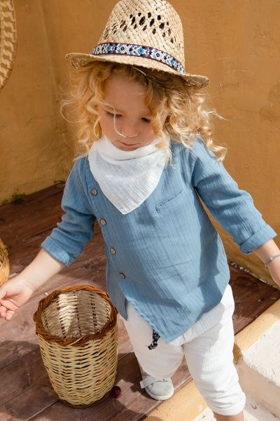 bbbbbbbbbbΒαπτιστικά ρούχα για αγόρι Bambolino Bruce