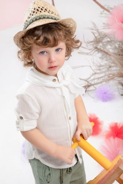 bbbbbbbbbbΒαπτιστικά ρούχα για αγόρι Bambolino Merkouris