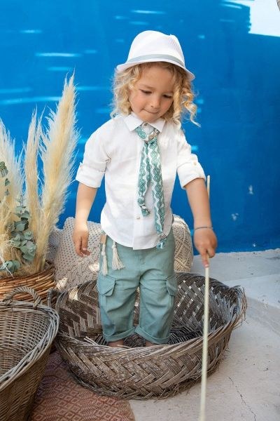 bbbbbbbbbbΒαπτιστικά ρούχα για αγόρι Bambolino Malcom