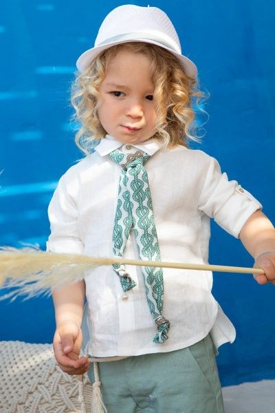 bbbbbbbbbbΒαπτιστικά ρούχα για αγόρι Bambolino Malcom