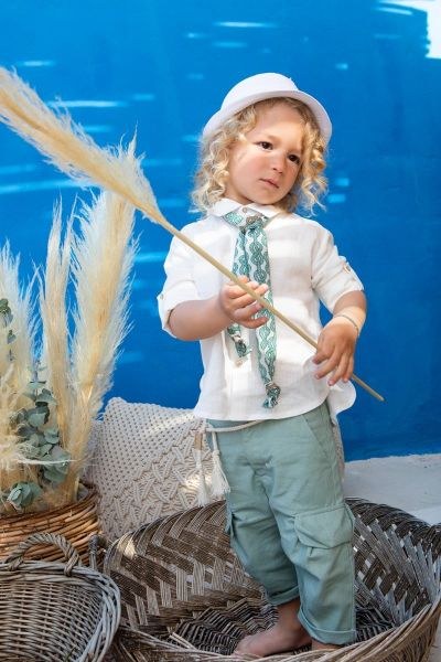 bbbbbbbbbbΒαπτιστικά ρούχα για αγόρι Bambolino Malcom