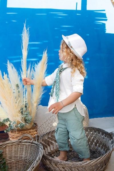 bbbbbbbbbbΒαπτιστικά ρούχα για αγόρι Bambolino Malcom