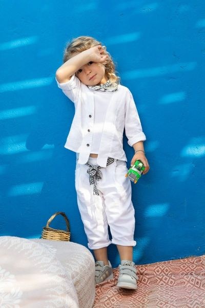 bbbbbbbbbbΒαπτιστικά ρούχα για αγόρι Bambolino Poseidonas