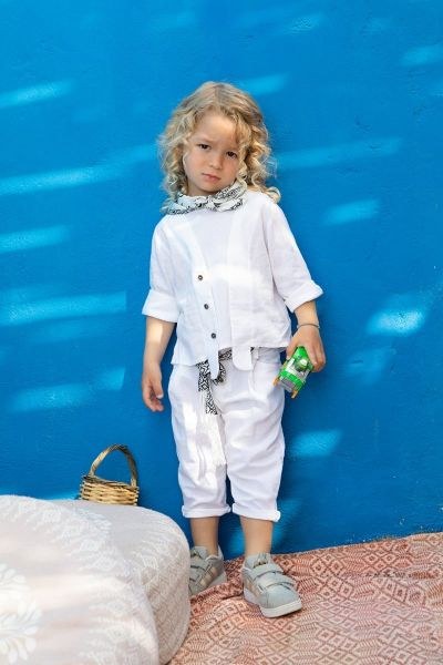 bbbbbbbbbbΒαπτιστικά ρούχα για αγόρι Bambolino Poseidonas