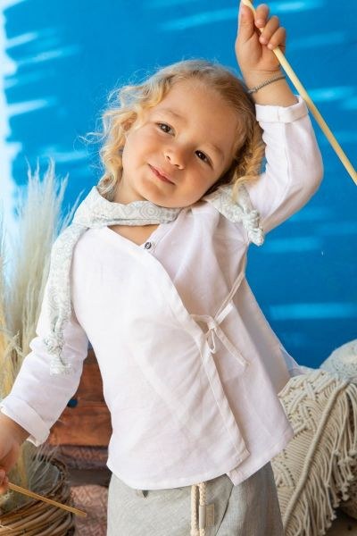 bbbbbbbbbbΒαπτιστικά ρούχα για αγόρι Bambolino Ionas