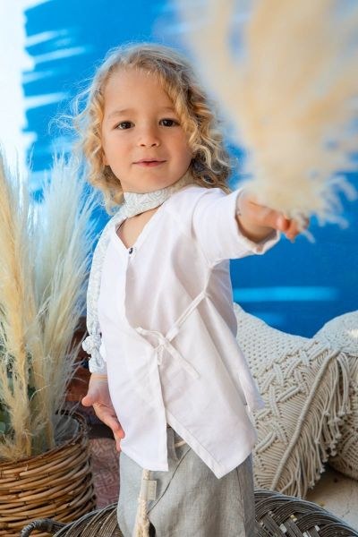 bbbbbbbbbbΒαπτιστικά ρούχα για αγόρι Bambolino Ionas