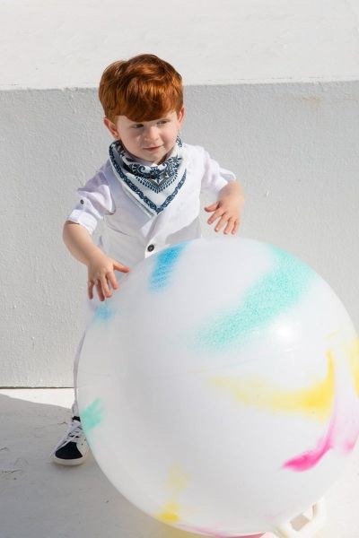 bbbbbbbbbbΒαπτιστικά ρούχα για αγόρι Bambolino Panagis