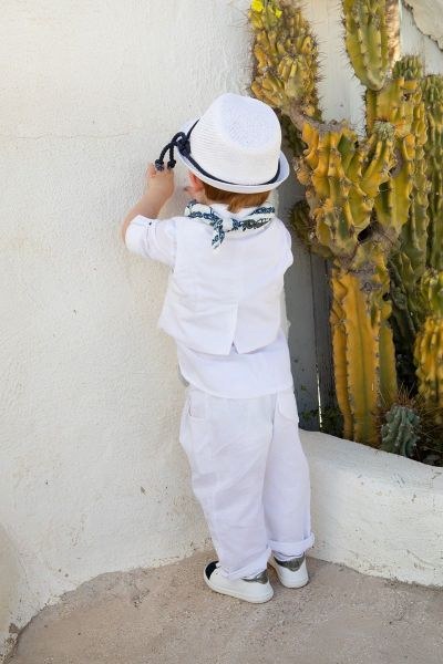 bbbbbbbbbbΒαπτιστικά ρούχα για αγόρι Bambolino Panagis