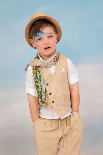 bbbbbbbbbbβαπτιστικά ρούχα αγόρι bambolino σε ζεστές μελί και μπεζ αποχρώσεις