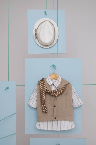 bbbbbbbbbbΒαπτιστικά ρούχα αγόρι Bambolino Valerios