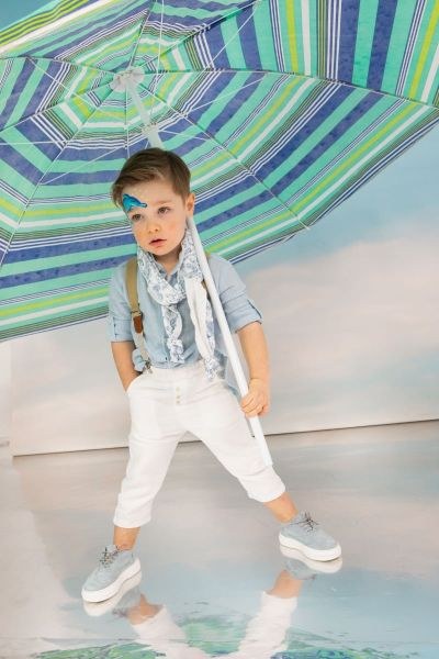 bbbbbbbbbbβαπτιστικά ρούχα αγόρι bambolino david σε σιέλ και λευκές αποχρώσεις