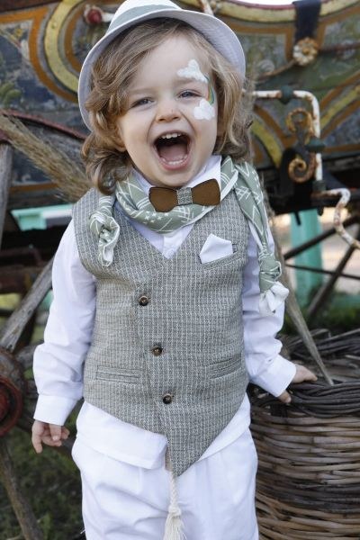 bbbbbbbbbbΒαπτιστικά ρούχα αγόρι Bambolino Iakovos