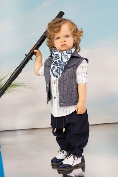 bbbbbbbbbbΒαπτιστικά ρούχα αγόρι Bambolino Kanellos