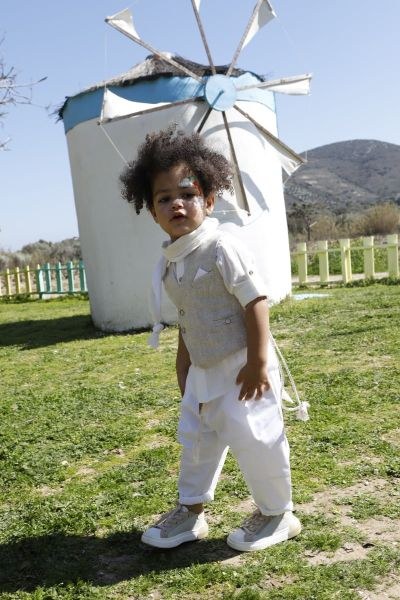 bbbbbbbbbbΒαπτιστικά ρούχα αγόρι Bambolino Maximos