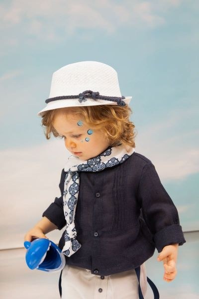 bbbbbbbbbbΒαπτιστικά ρούχα αγόρι Bambolino Mateo