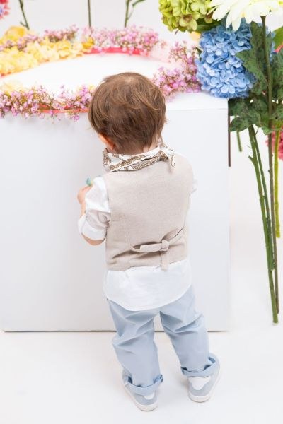 bbbbbbbbbbΒαπτιστικά ρούχα αγόρι Bambolino Kostakis