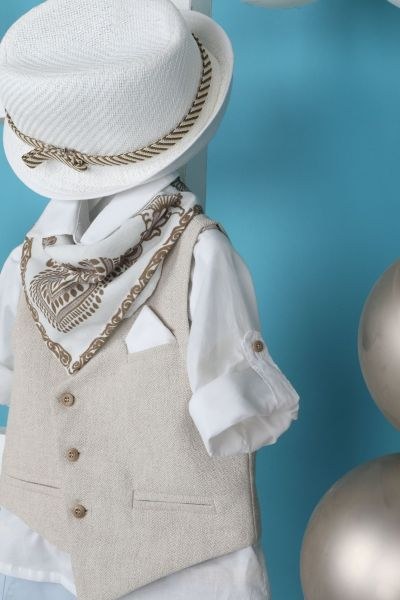 bbbbbbbbbbΒαπτιστικά ρούχα αγόρι Bambolino Kostakis