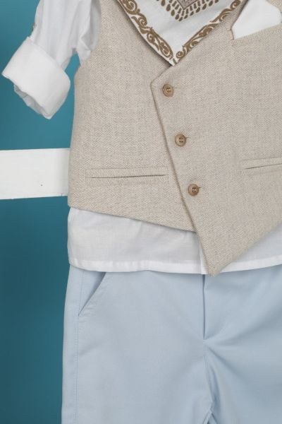 bbbbbbbbbbΒαπτιστικά ρούχα αγόρι Bambolino Kostakis