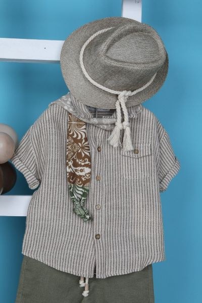 bbbbbbbbbbΒαπτιστικά ρούχα αγόρι Bambolino Ionas