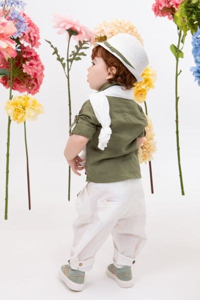 bbbbbbbbbbΒαπτιστικά ρούχα αγόρι Bambolino Apollonas