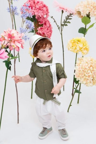 bbbbbbbbbbΒαπτιστικά ρούχα αγόρι Bambolino Apollonas